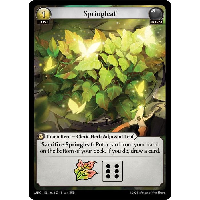 Image for Springleaf (074) (MRC) - Grand Archive TCG