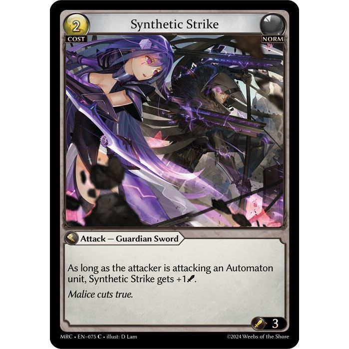 Image for Synthetic Strike (075) (MRC) - Grand Archive TCG
