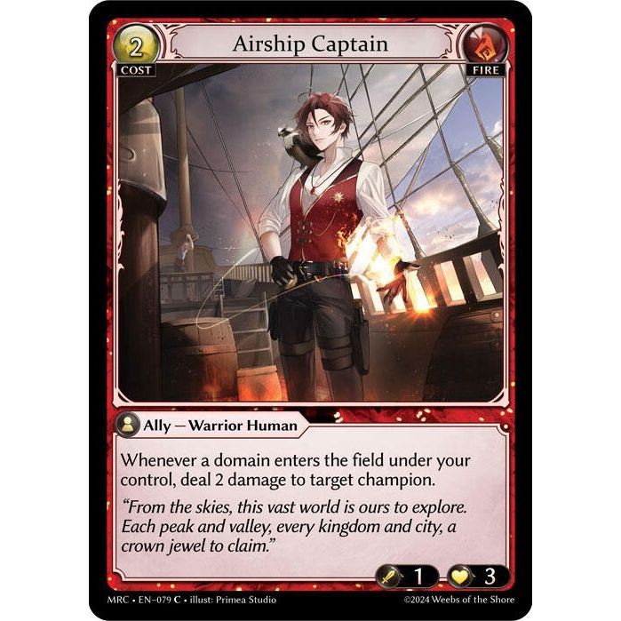 Image for Airship Captain (079) (MRC) - Grand Archive TCG