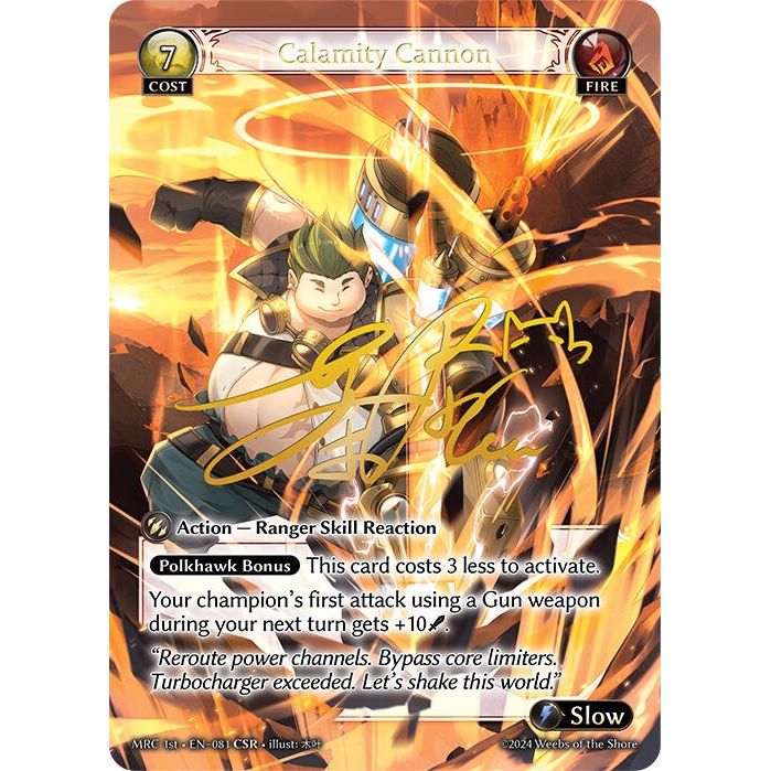 Image for Calamity Cannon (CSR) (081) (MRC) - Grand Archive TCG