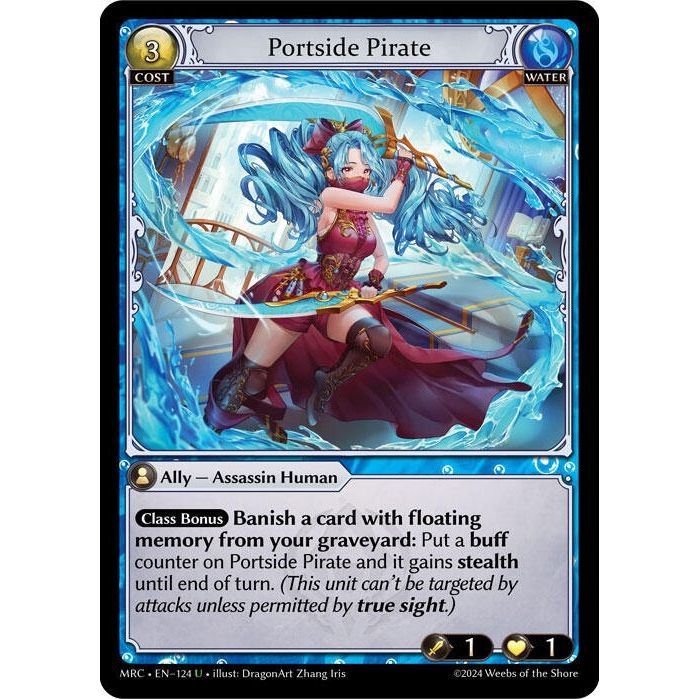 Image for Portside Pirate (124) (MRC) - Grand Archive TCG