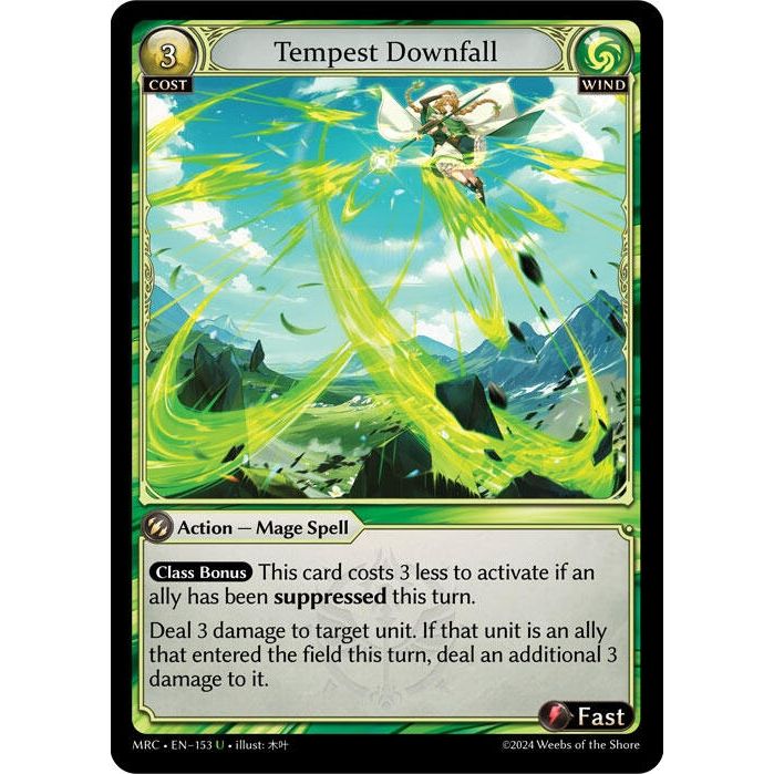 Image for Tempest Downfall (153) (MRC) - Grand Archive TCG