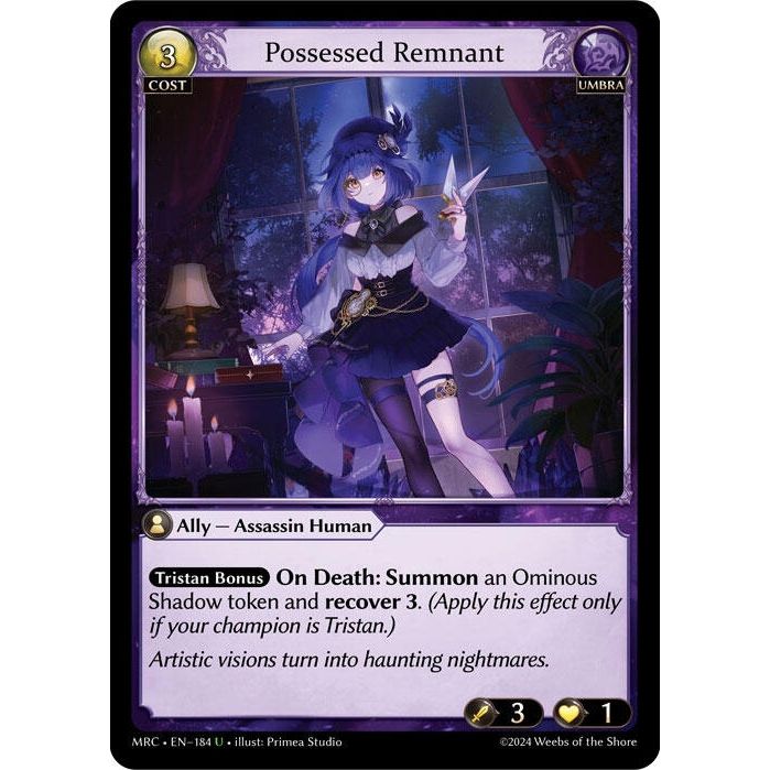 Image for Possessed Remnant (184) (MRC) - Grand Archive TCG