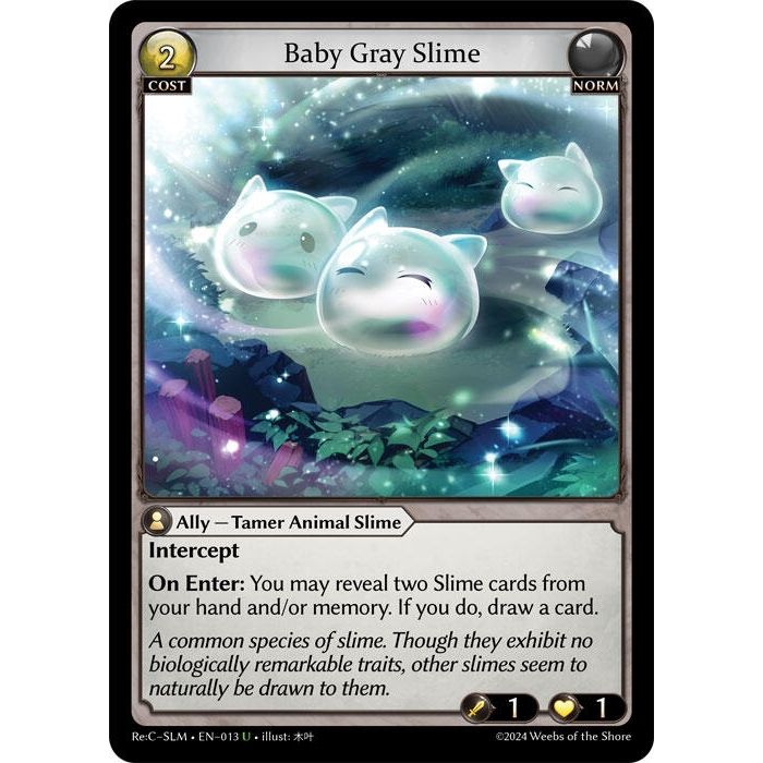 Image for Baby Gray Slime (013) (SLM) - Grand Archive TCG