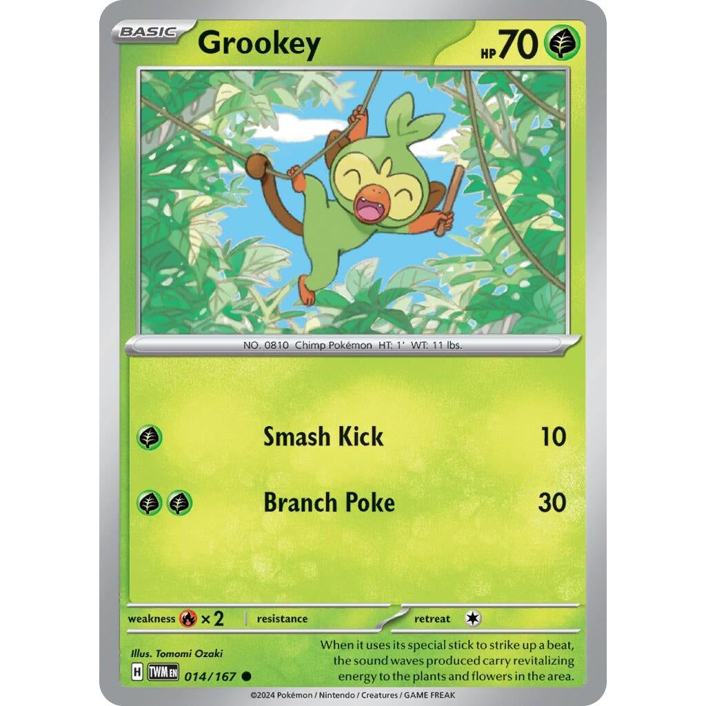 Image for Grookey (014/167) (TWM) - Pokemon