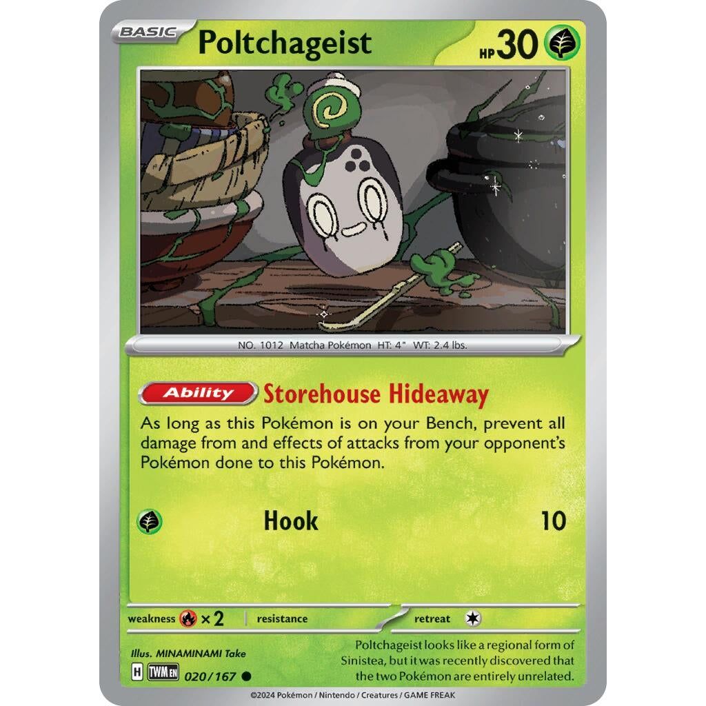 Image for Poltchageist (020/167) (TWM) - Pokemon