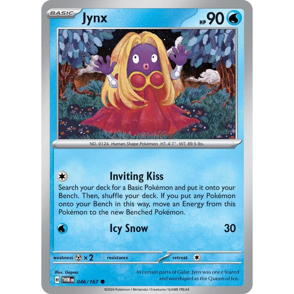Image for Jynx (046/167) (TWM) - Pokemon
