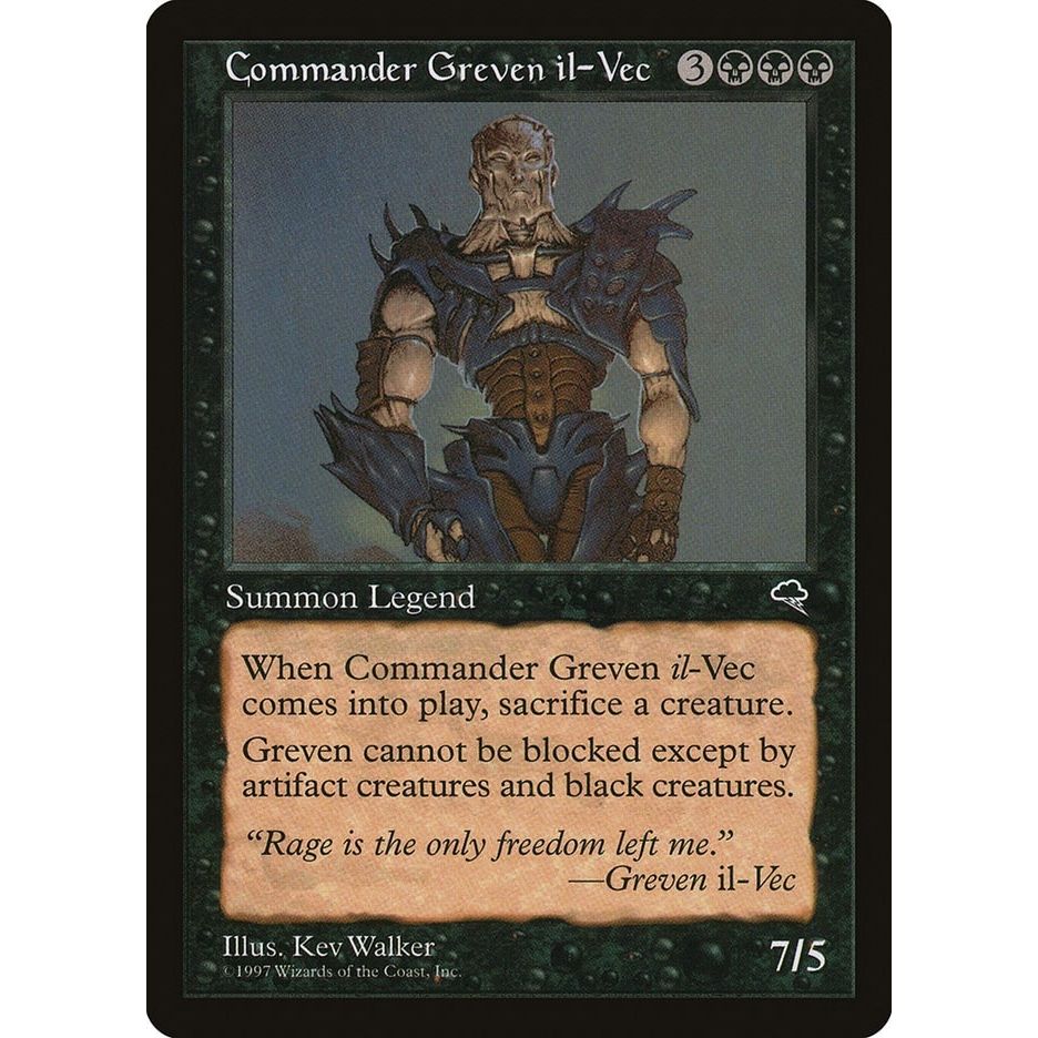 Image for Commander Greven il-Vec (115) (TMP) - Magic: The Gathering