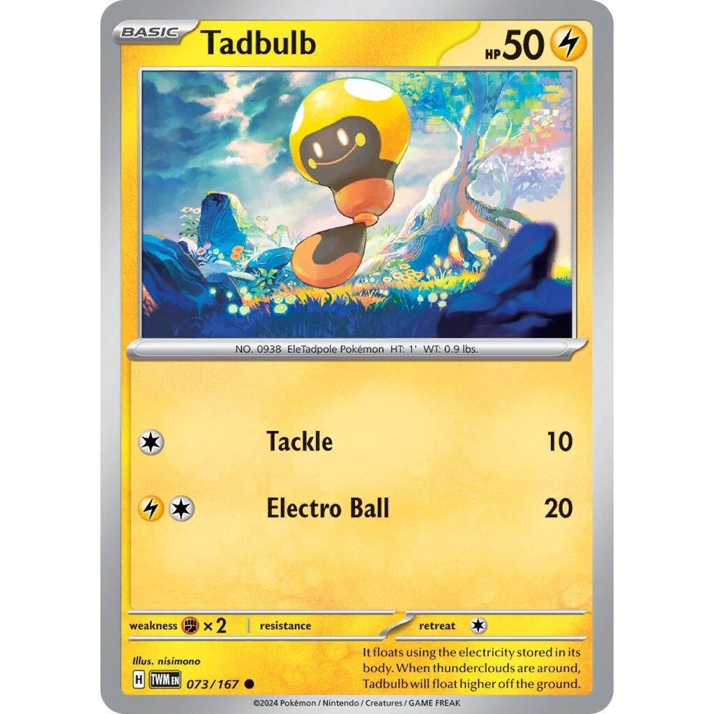 Image for Tadbulb (073/167) (TWM) - Pokemon
