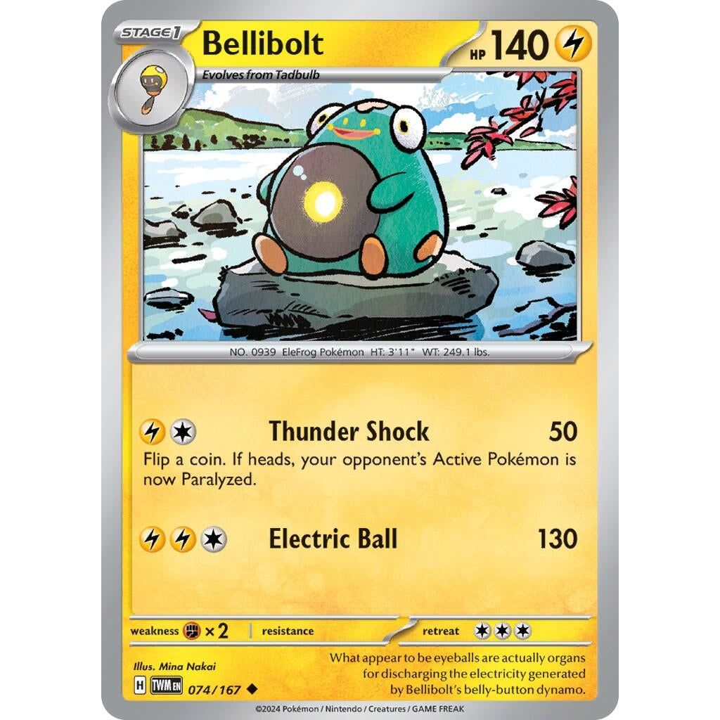 Image for Bellibolt (074/167) (TWM) - Pokemon