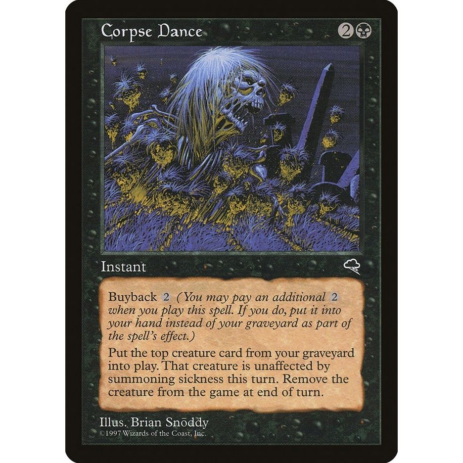 Image for Corpse Dance (116) (TMP) - Magic: The Gathering