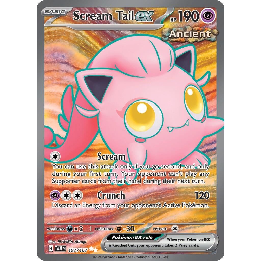 Image for Scream Tail ex (197/167) (TWM) - Pokemon