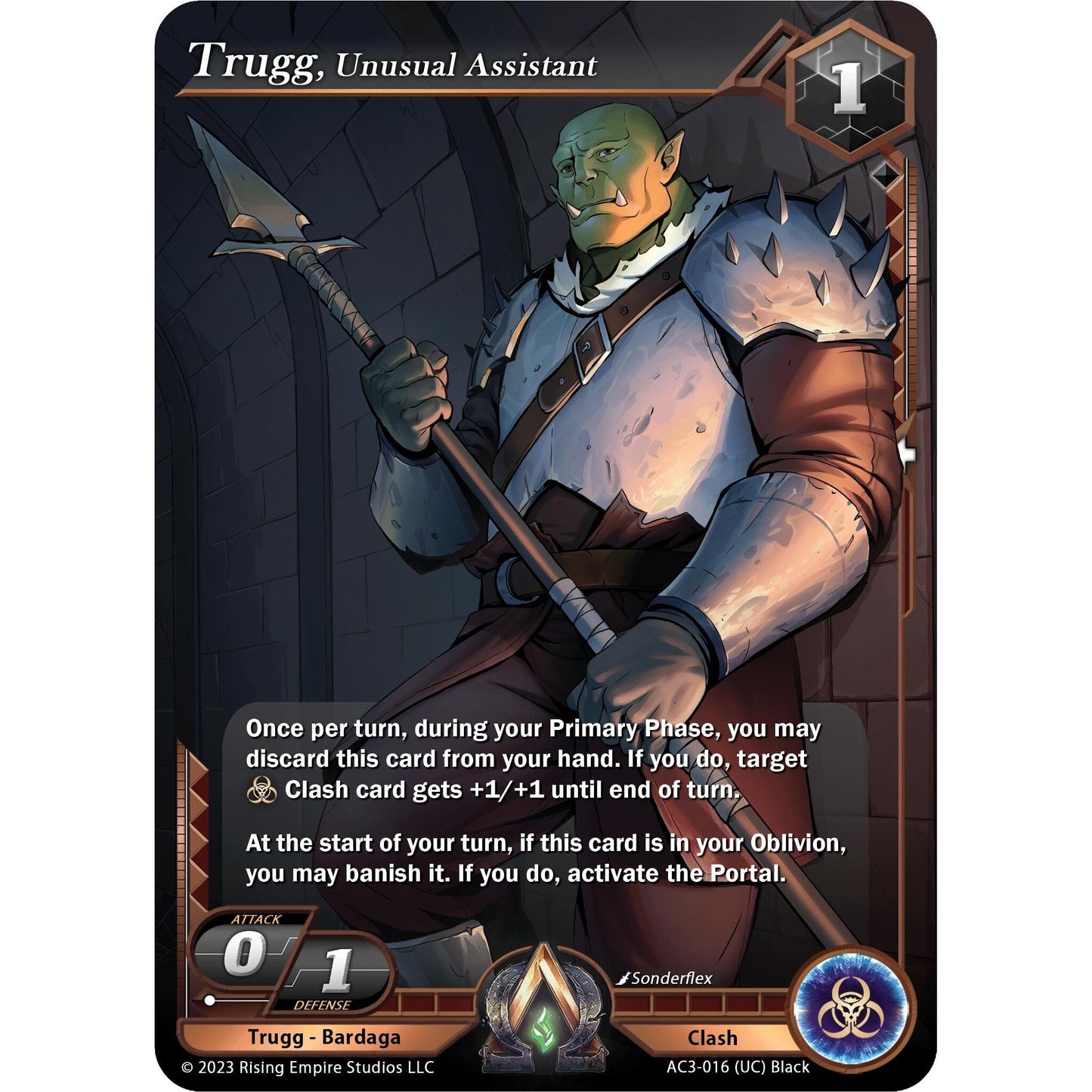 Image for Trugg, Unusual Assistant (AC3-016) (AC3) - Alpha Clash