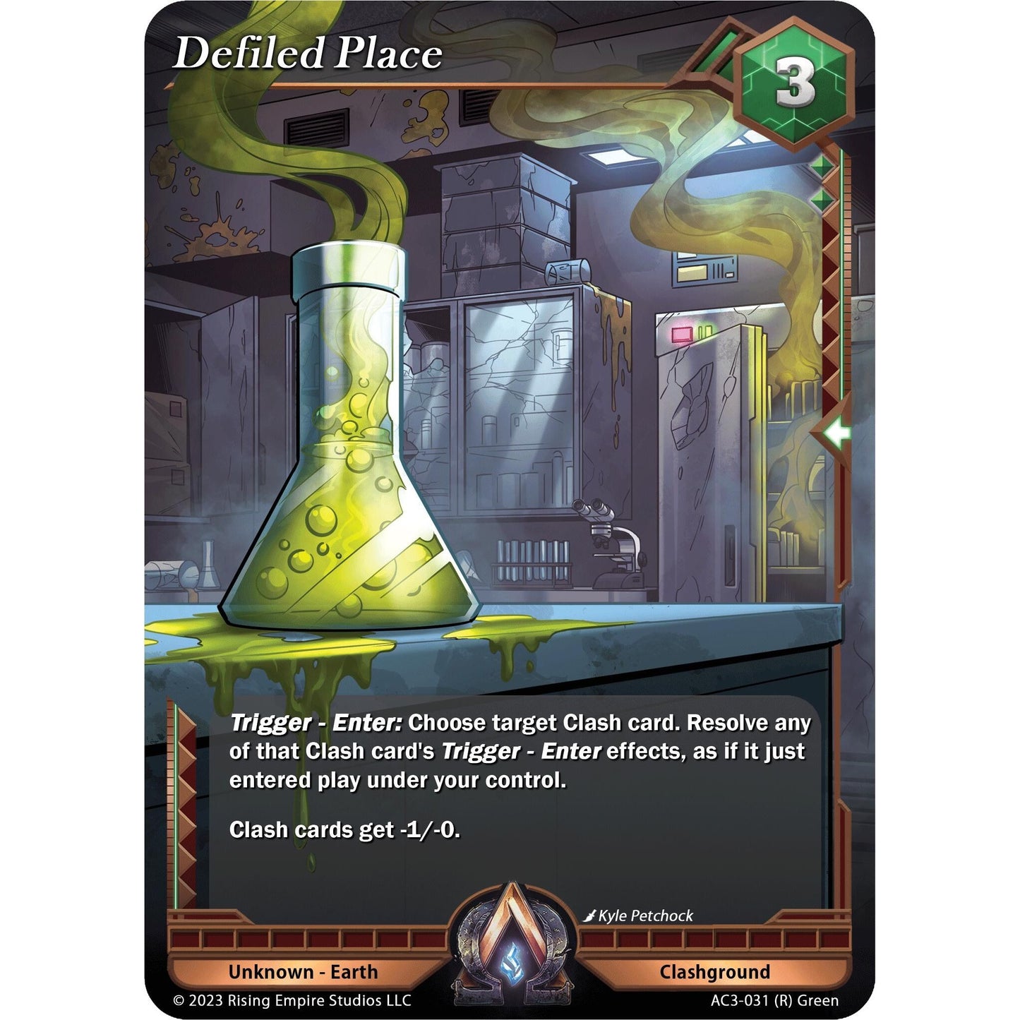 Image for Defiled Place (AC3-031) (AC3) - Alpha Clash