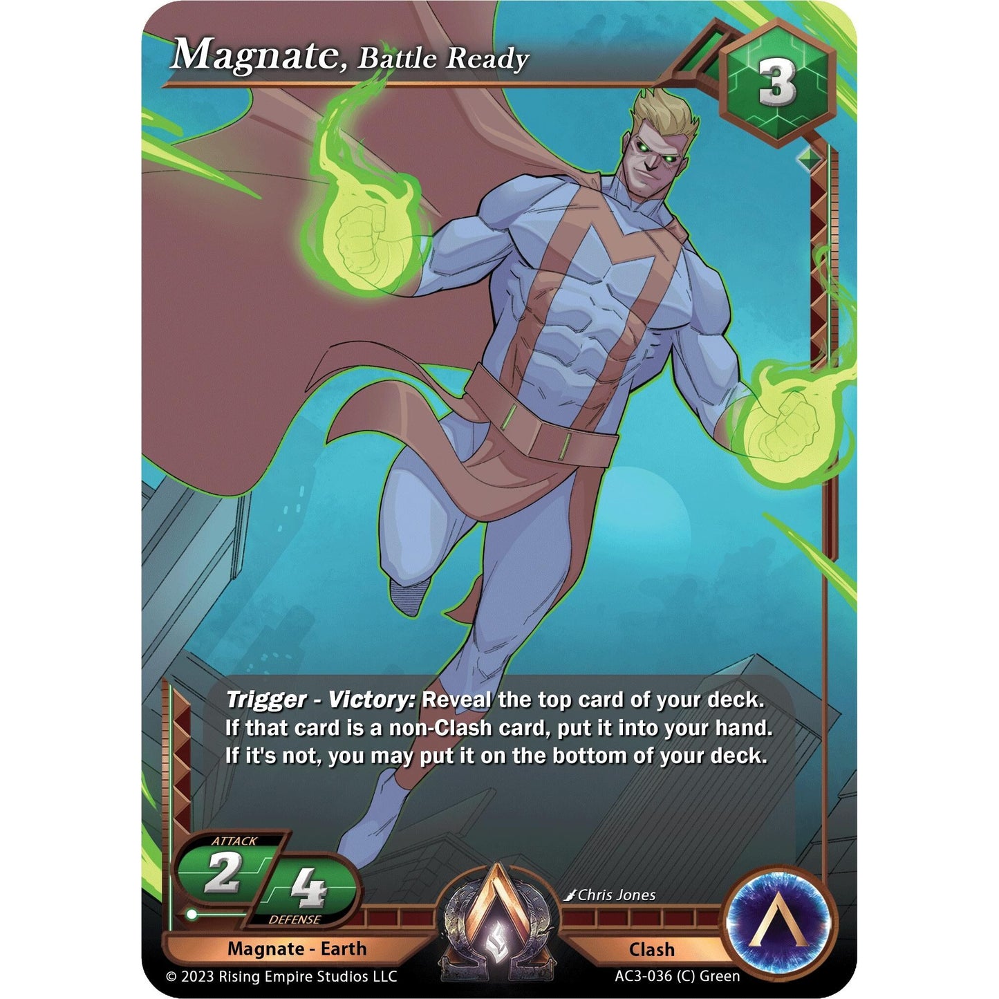 Image for Magnate, Battle Ready (AC3-036) (AC3) - Alpha Clash
