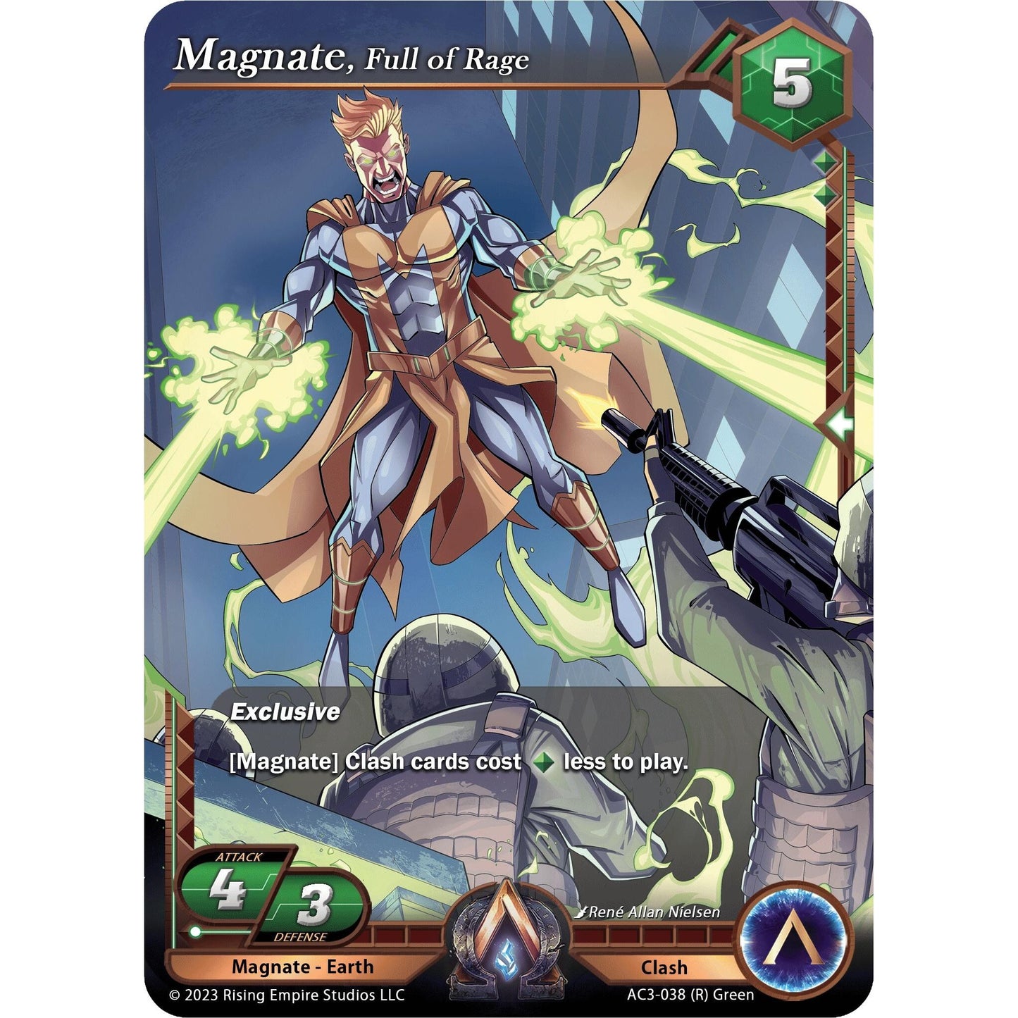 Image for Magnate, Full of Rage (AC3-038) (AC3) - Alpha Clash