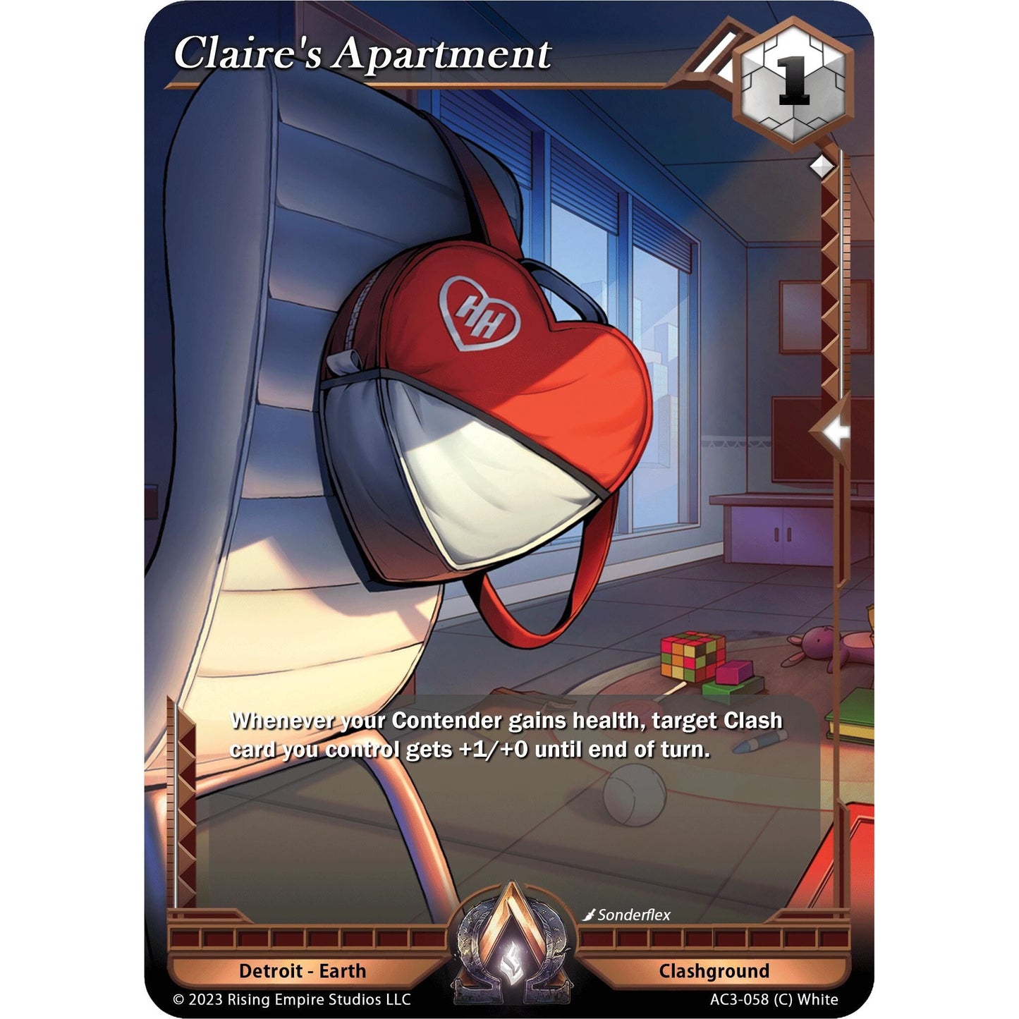 Image for Claire's Apartment (AC3-058) (AC3) - Alpha Clash