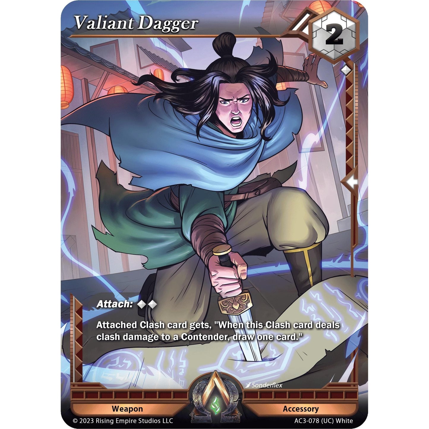 Image for Valiant Dagger (AC3-078) (AC3) - Alpha Clash