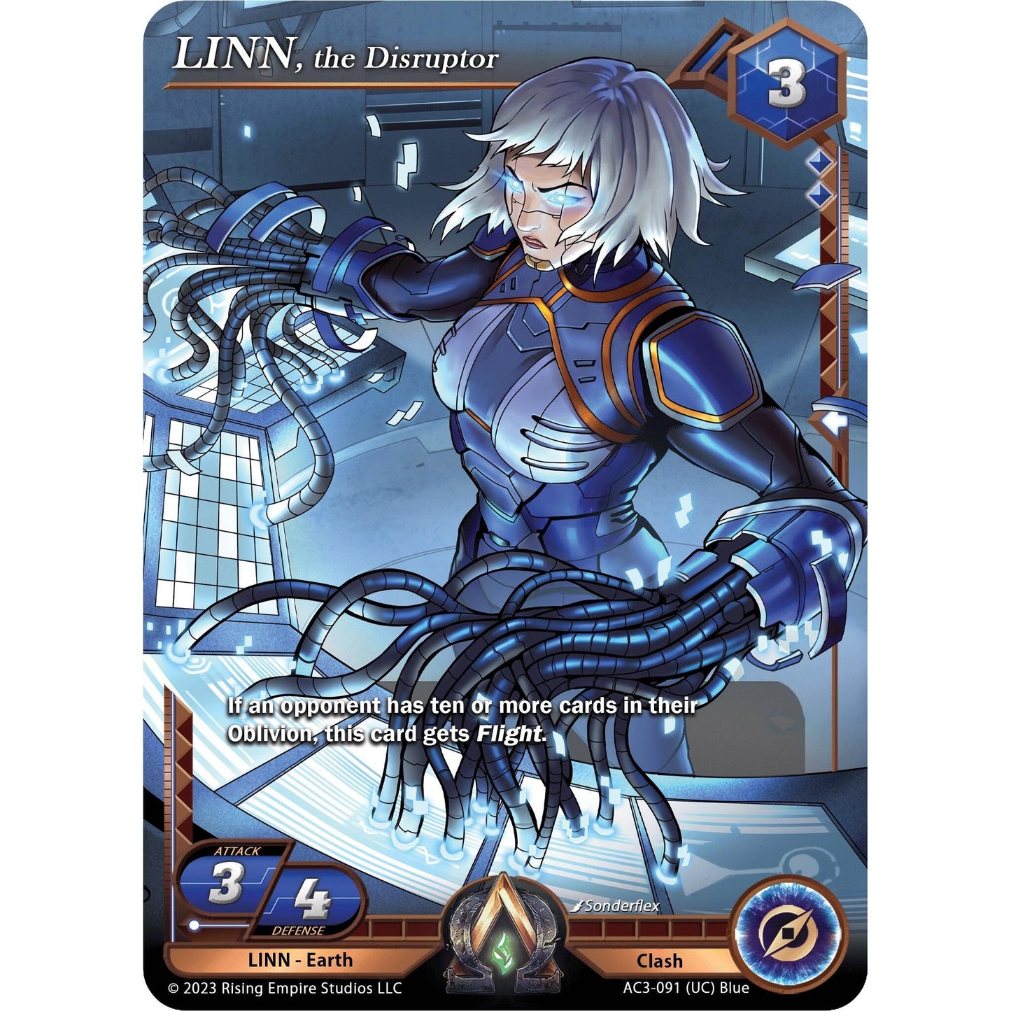 Image for LINN, the Disruptor (AC3-091) (AC3) - Alpha Clash