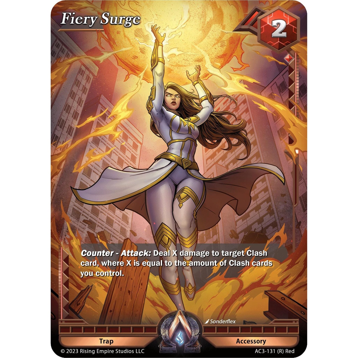 Image for Fiery Surge (AC3-131) (AC3) - Alpha Clash