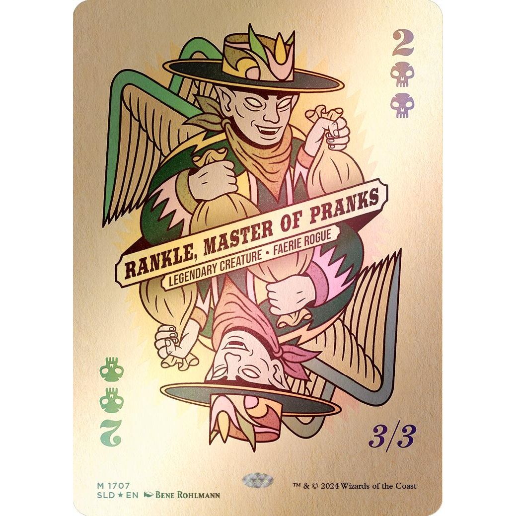 Image for Rankle, Master of Pranks (Rainbow Foil) (1707) (SLD) - Magic: The Gathering