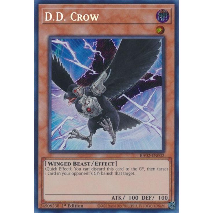 Image for D.D. Crow (Secret Rare) (RA02-EN002) (RA02) - YuGiOh