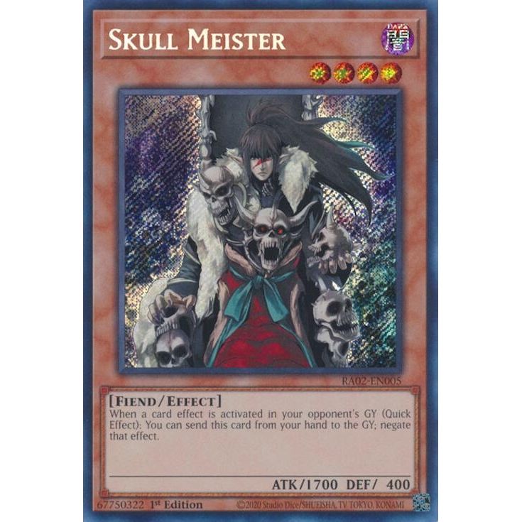 Image for Skull Meister (Secret Rare) (RA02-EN005) (RA02) - YuGiOh