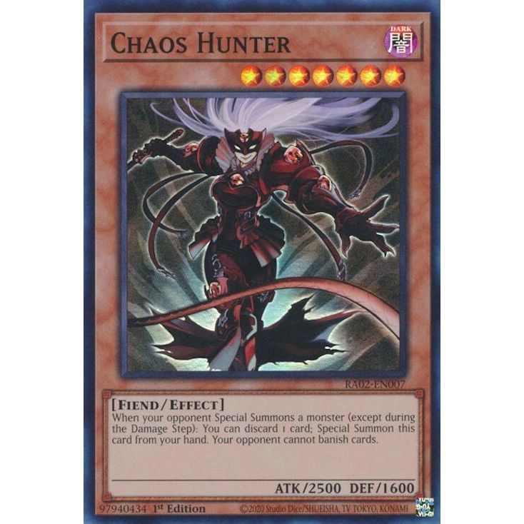 Image for Chaos Hunter (RA02-EN007) (RA02) - YuGiOh