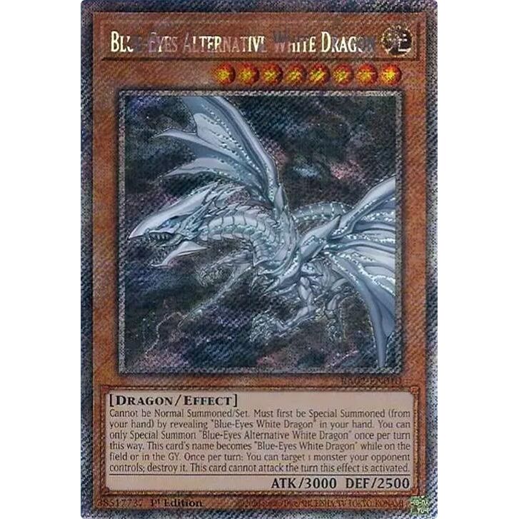 Image for Blue-Eyes Alternative White Dragon (Platinum Secret Rare) (RA02-EN010) (RA02) - YuGiOh