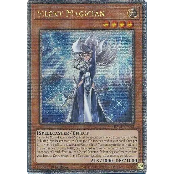 Image for Silent Magician (Quarter Century Secret Rare) (RA02-EN012) (RA02) - YuGiOh