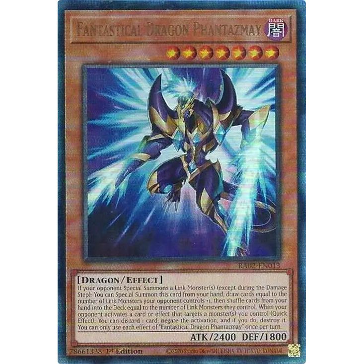 Image for Fantastical Dragon Phantazmay (Alternate Art) (PUR) (RA02-EN013) (RA02) - YuGiOh