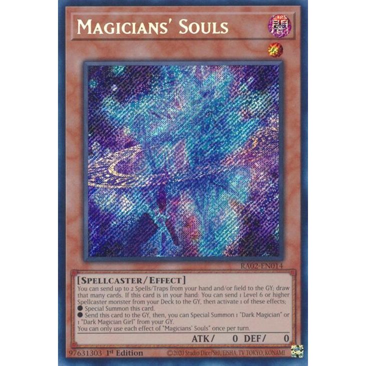 Image for Magicians' Souls (Secret Rare) (RA02-EN014) (RA02) - YuGiOh