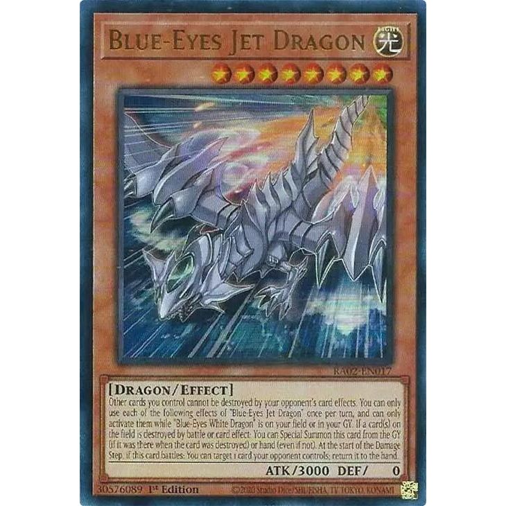 Image for Blue-Eyes Jet Dragon (UR) (RA02-EN017) (RA02) - YuGiOh