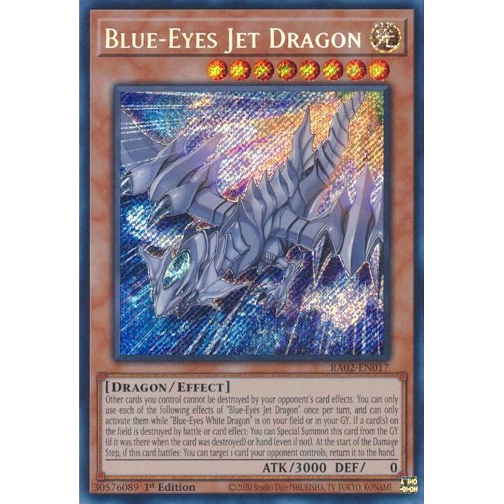 Image for Blue-Eyes Jet Dragon (Secret Rare) (RA02-EN017) (RA02) - YuGiOh