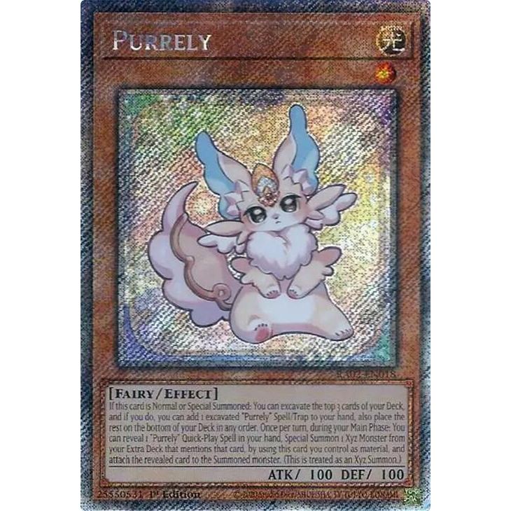 Image for Purrely (Platinum Secret Rare) (RA02-EN018) (RA02) - YuGiOh