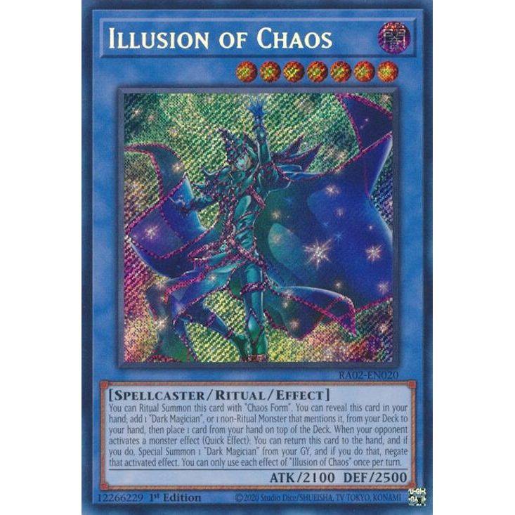 Image for Illusion of Chaos (Secret Rare) (RA02-EN020) (RA02) - YuGiOh