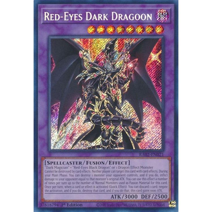 Image for Red-Eyes Dark Dragoon (Secret Rare) (RA02-EN021) (RA02) - YuGiOh