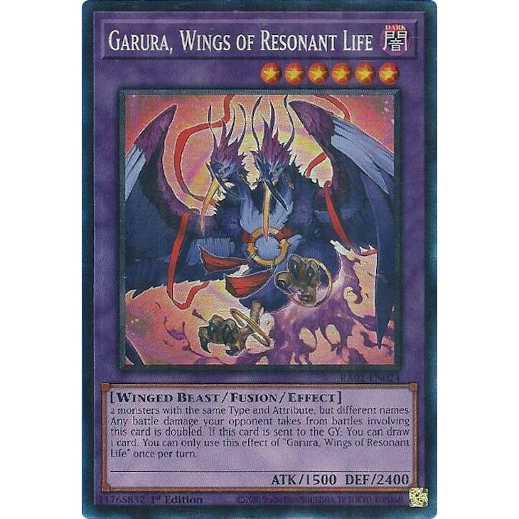 Image for Garura, Wings of Resonant Life (PCR) (RA02-EN024) (RA02) - YuGiOh