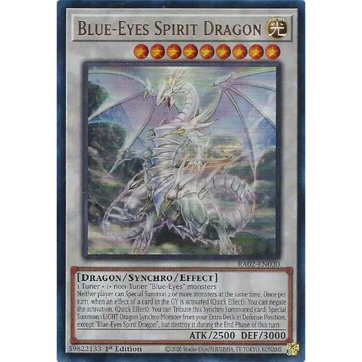 Image for Blue-Eyes Spirit Dragon (UR) (RA02-EN030) (RA02) - YuGiOh