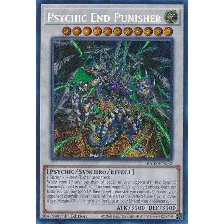 Image for Psychic End Punisher (Secret Rare) (RA02-EN032) (RA02) - YuGiOh