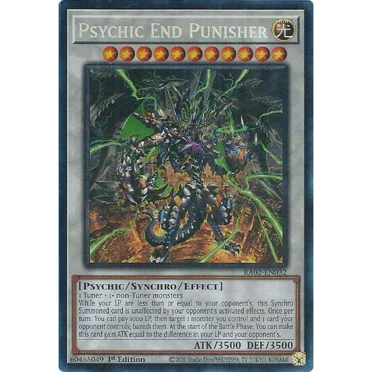Image for Psychic End Punisher (PCR) (RA02-EN032) (RA02) - YuGiOh