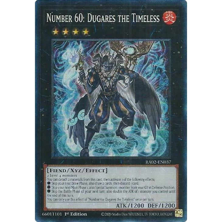 Image for Number 60: Dugares the Timeless (PCR) (RA02-EN037) (RA02) - YuGiOh