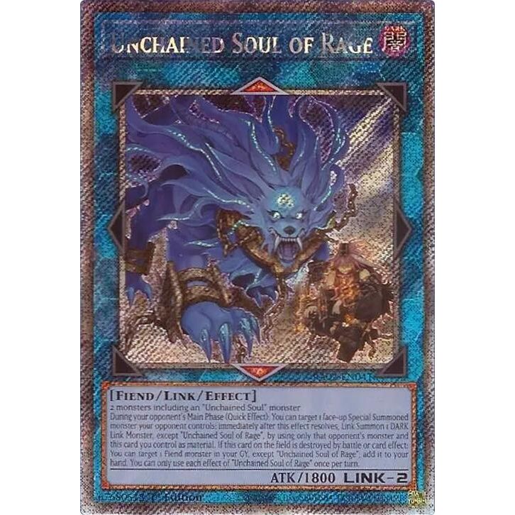 Image for Unchained Soul of Rage (Platinum Secret Rare) (RA02-EN041) (RA02) - YuGiOh