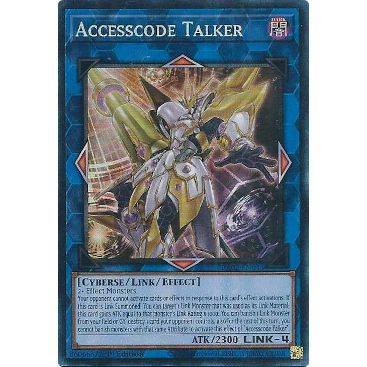 Image for Accesscode Talker (PCR) (RA02-EN044) (RA02) - YuGiOh
