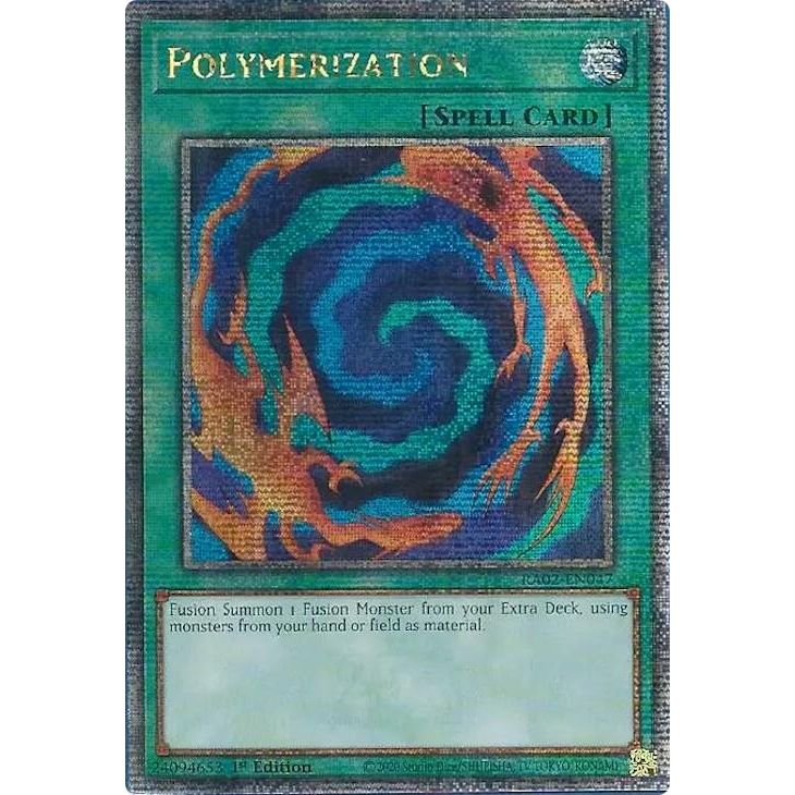 Image for Polymerization (Quarter Century Secret Rare) (RA02-EN047) (RA02) - YuGiOh