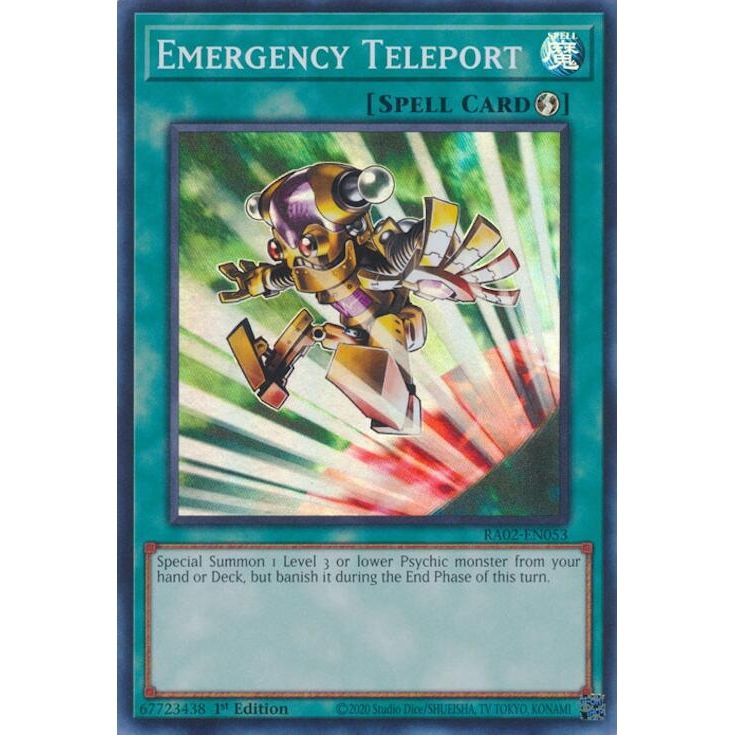 Image for Emergency Teleport (RA02-EN053) (RA02) - YuGiOh