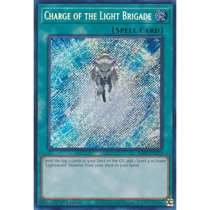 Image for Charge of the Light Brigade (Secret Rare) (RA02-EN055) (RA02) - YuGiOh