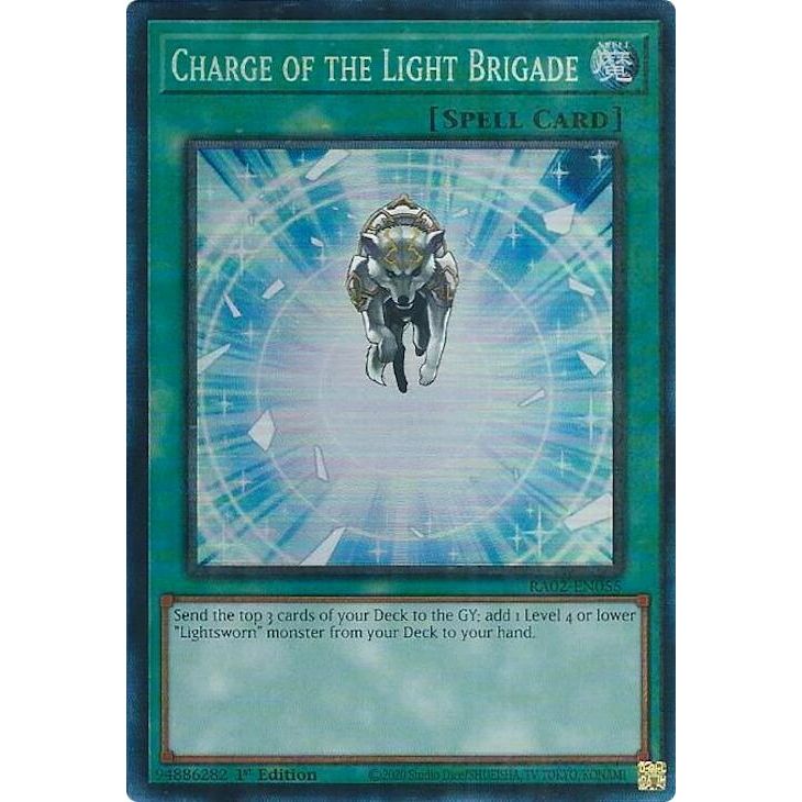 Image for Charge of the Light Brigade (PCR) (RA02-EN055) (RA02) - YuGiOh