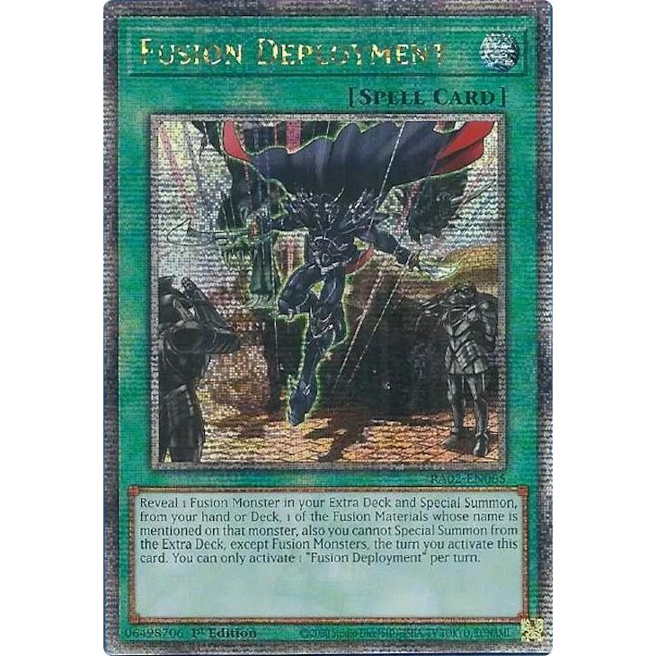 Image for Fusion Deployment (Quarter Century Secret Rare) (RA02-EN065) (RA02) - YuGiOh