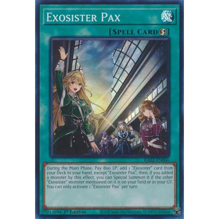 Image for Exosister Pax (RA02-EN066) (RA02) - YuGiOh
